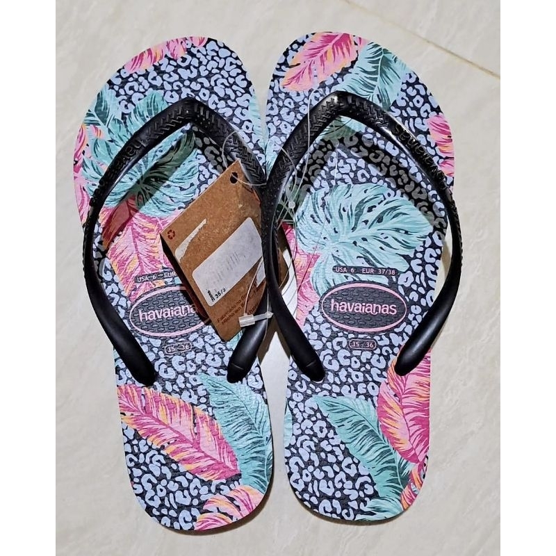 Havaianas slim sandal wanita cantik ori sale sz brz 33/34 eur 35/36