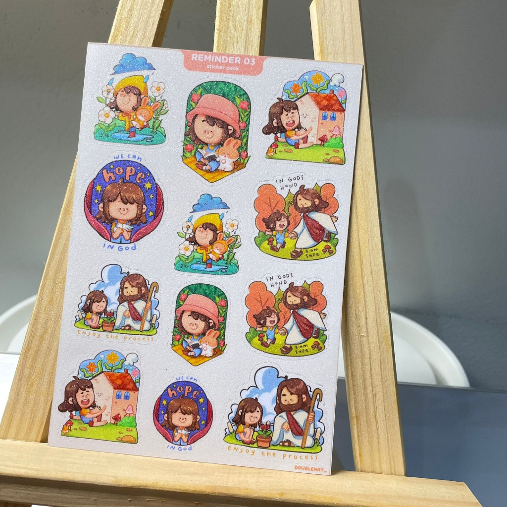 

DoubleNat Reminder 03 sticker - cute rohani quotes