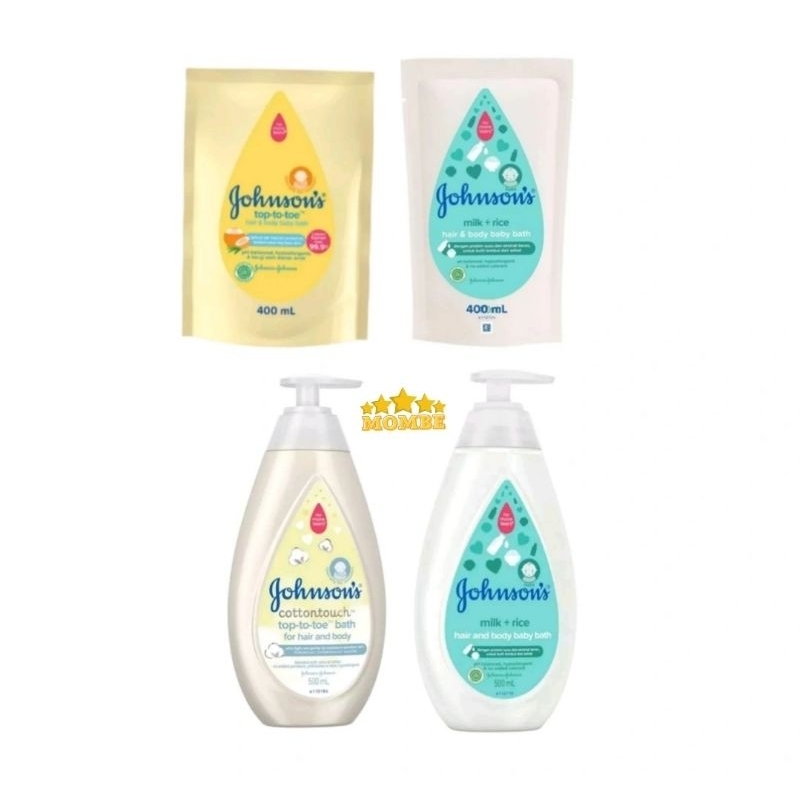 JOHNSON HAIR & BODY BATH- SABUN JOHNSON/SABUN BAYI PUMP/KEMASAN REFILL