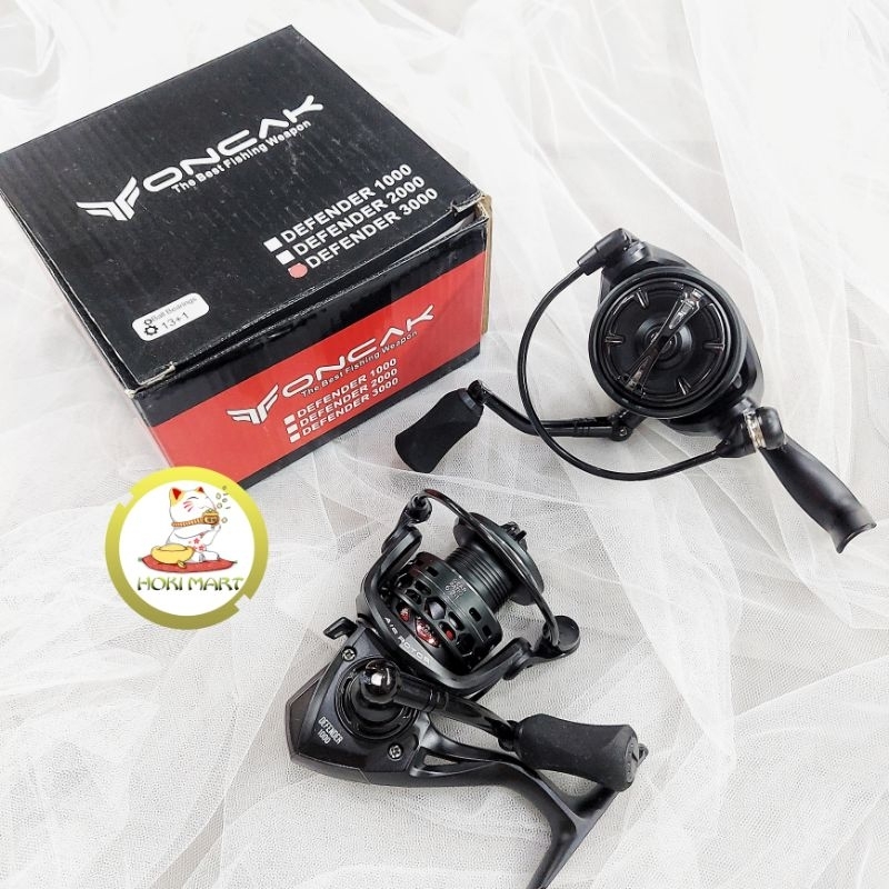 reel oncak defender Air Rotor full seal 1000 2000 3000 power handle one way