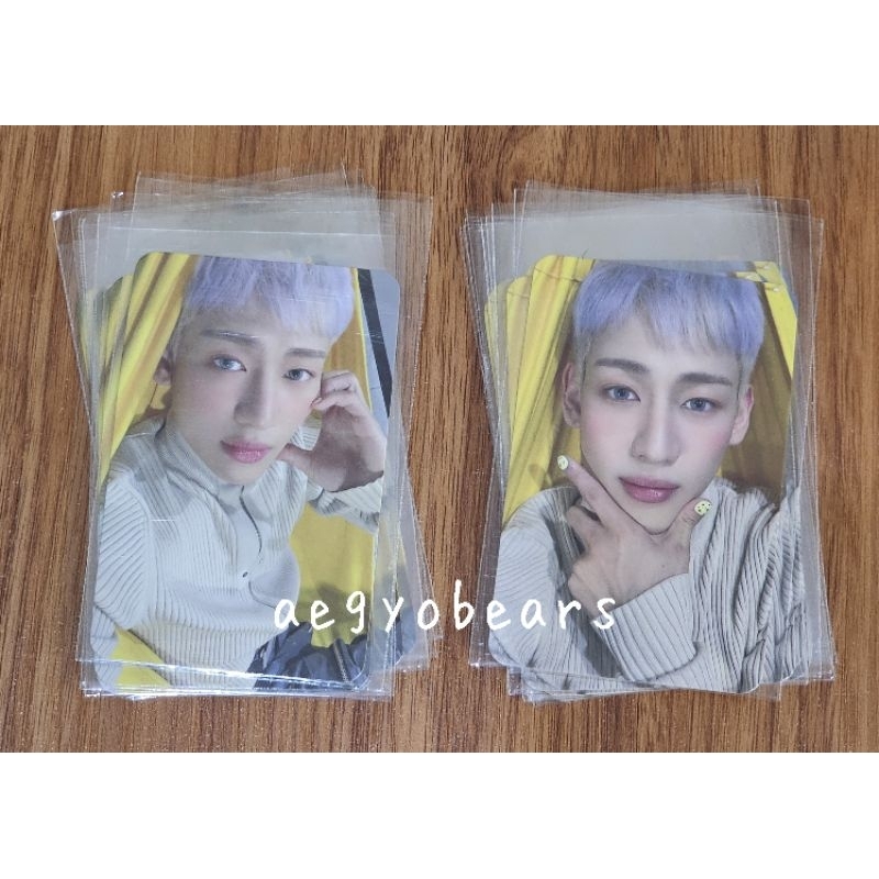 PHOTOCARD BAMBAM Y GLOBAL MUSIC BENEFIT VC VIDEO CALL B ALBUM GOT7