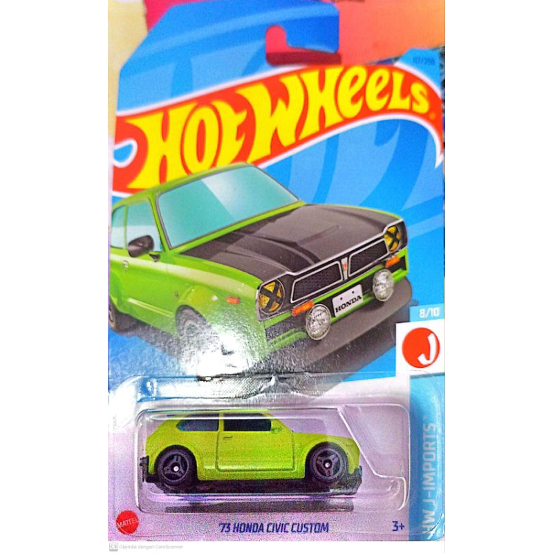 Hot Wheels 73 Honda Civic Custom