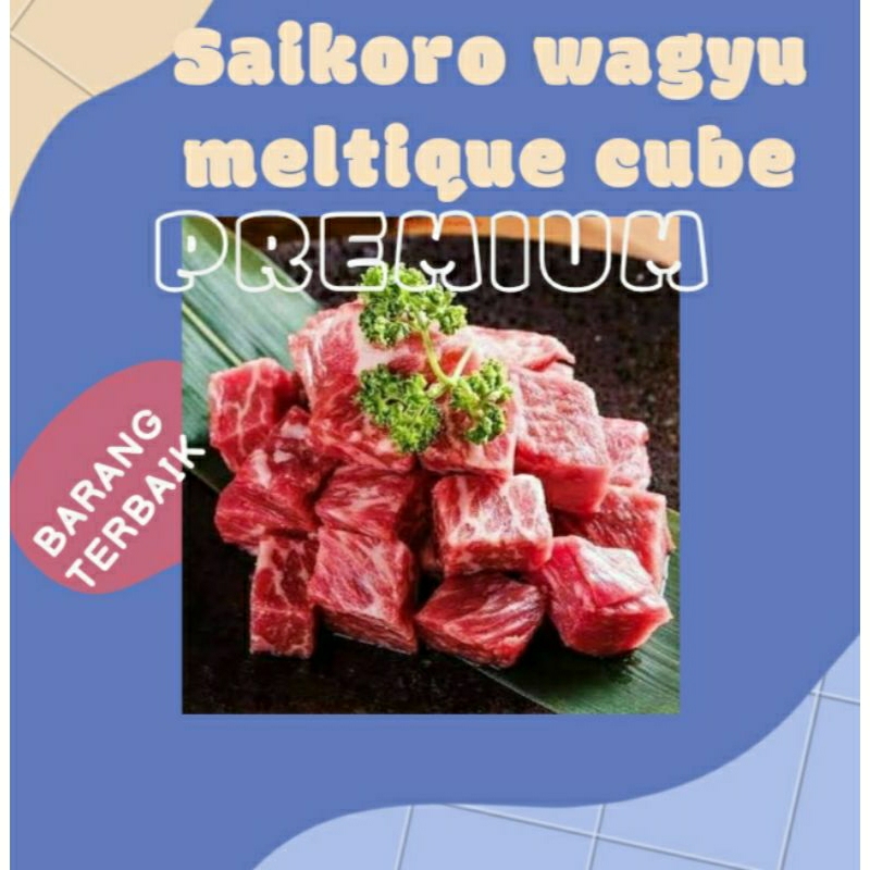 

saikoro beef wagyu meltique cube