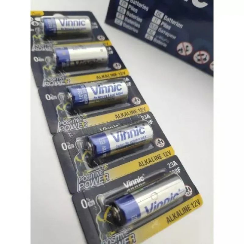 baterai remote mobil vinnic 23a original