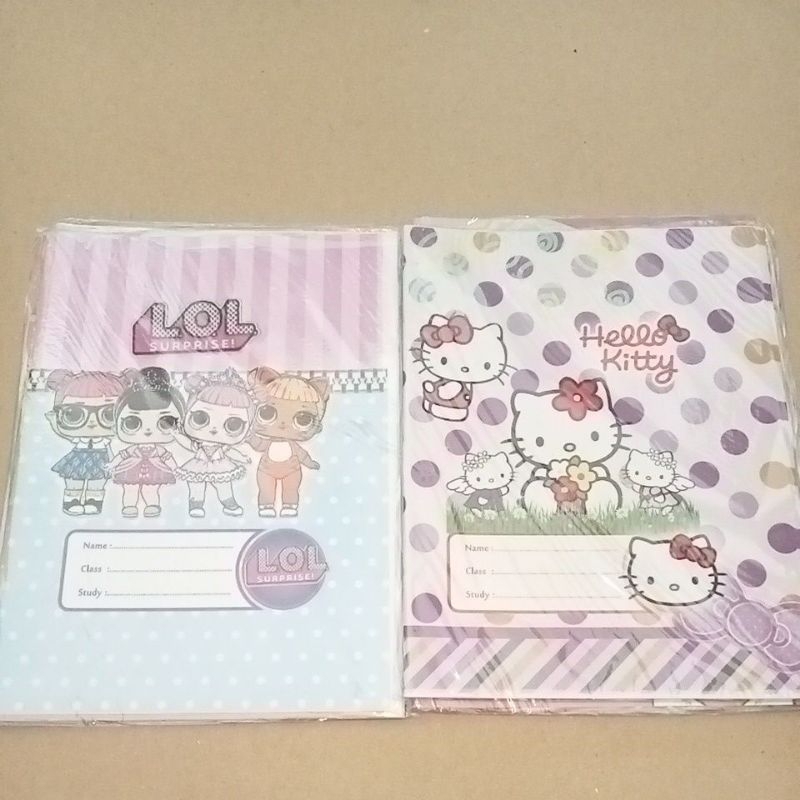 

sampul buku kwarto karakter