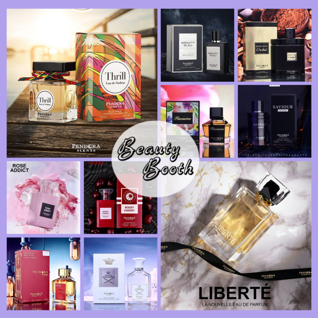 PENDORA Scent Parfum Liberte Thrill Rouge Saviour Flawsome Away Gravity Bleu - Beauty Booth Beautybo