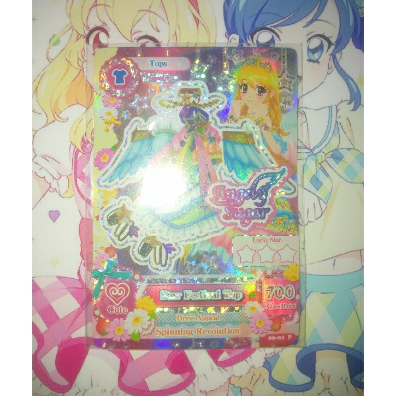 aikatsu card premium star festival tops