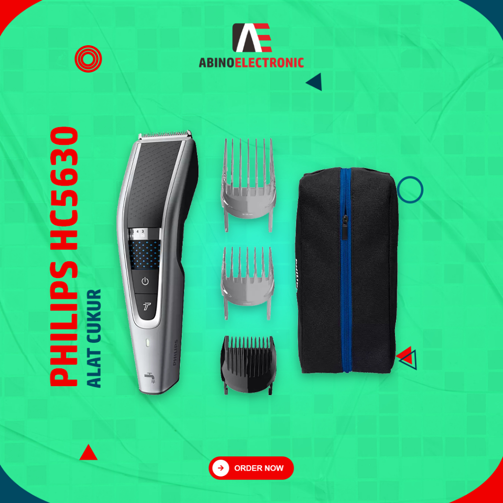 Mesin Cukur Philips HC5630 Alat Pencukur Elektrik Rambut Kumis Jenggot
