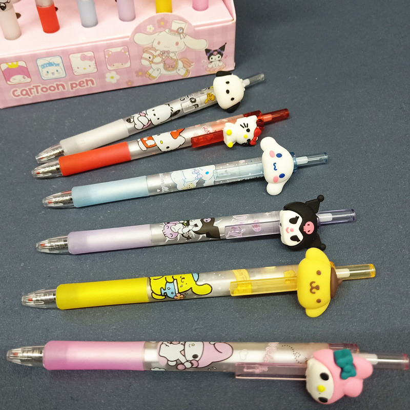 

HS - PULPEN TINTA HITAM SANRIO | PEN KEPALA SANRIO | POCACCO | HELLOKITTY \ CINAMOROOL \ KUROMI \ POMPOMPURIN | MELODY | ALAT TULIS ANAK | ALAT TULIS SEKOLAH | PEN LUCU