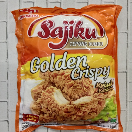 

Sajiku Tepung bumbu Golden crispy 200 gr