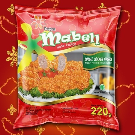 

MABELL Bubble Chicken Nugget 220gr