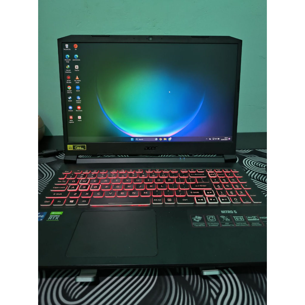 ACER NITRO 5 AN515-57 core i9 rtx 3060