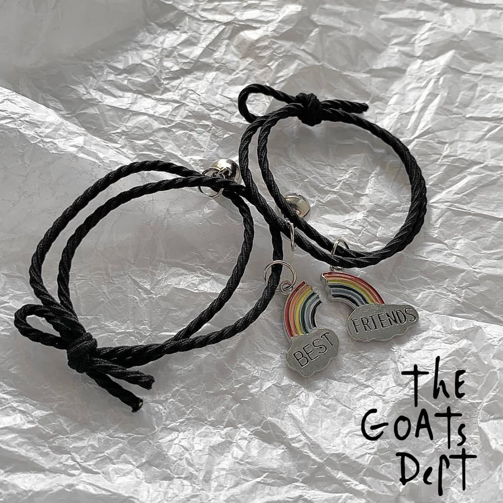 The Goats Dept - Rainbow Couple Bracelet / Tgd810 gelang pelangi model sahabat persahabatan couple