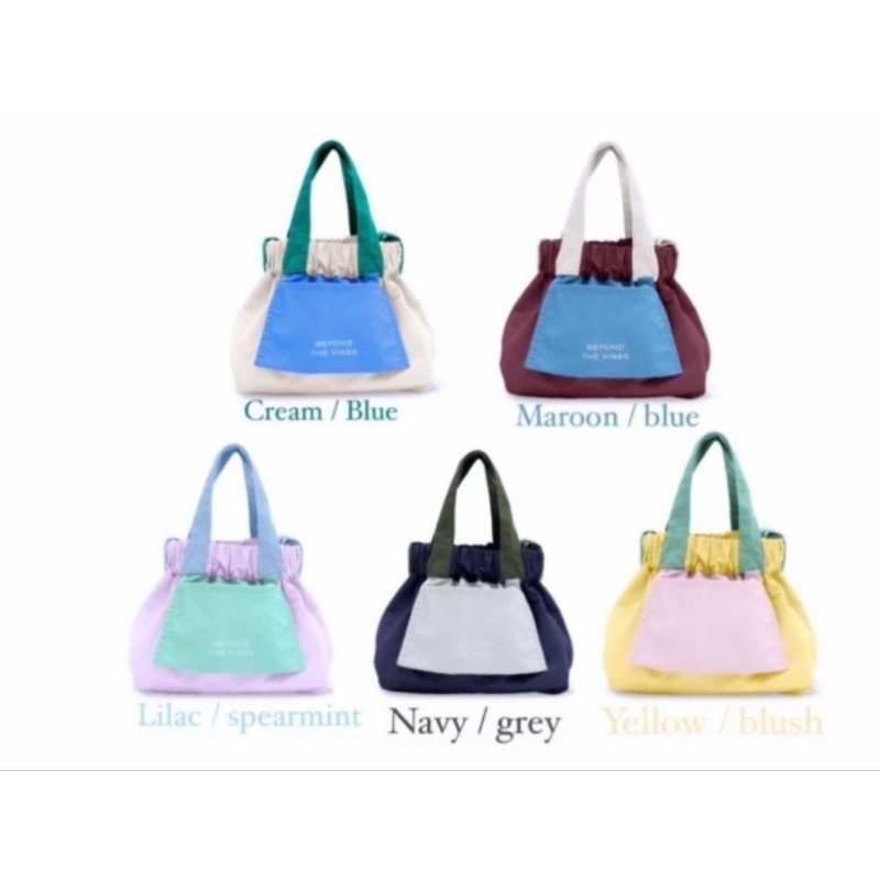 Beyond The Vines BTV Colourblock Micro Dumpling Bag