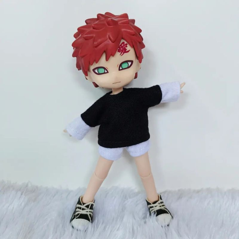 Nendoroid Clothes Kaos T-Shirt Long Sleeve Nendoroid Doll Clothes YMY Obitsu Yomane