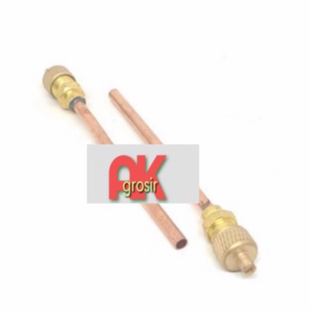 Pentil Kulkas 3/16 Pengisian Freon Acces Valve Nepel isi Freon kulkas
