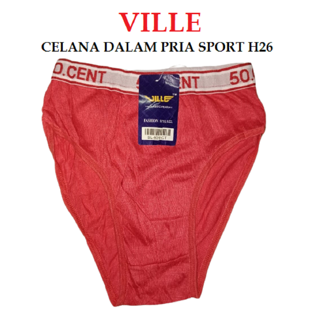Celana Dalam Sport Pria Remaja / CD Sport Cowok Laki-laki Ville