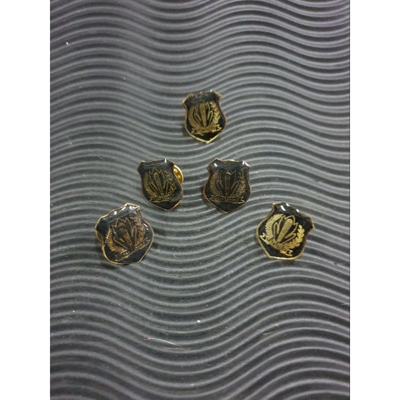 pin kerah Security Hitam | pin kerah Baju Belakang Paku | pin Paku Logo Army