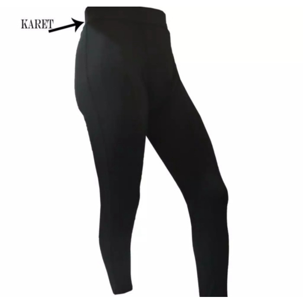 MANSET GYM Limited CELANA RUNNING PANJANG Hitam Jual BASELAYER - M PRIA