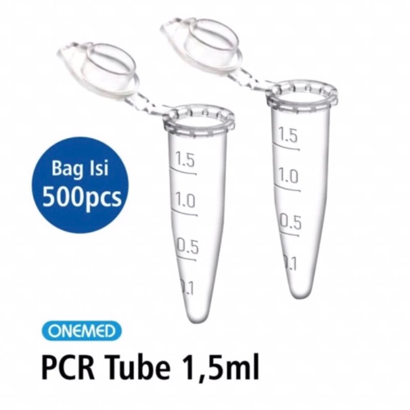Onemed PCR Tube 1,5 ml / Tabung Eppendorf / Tabung Reaksi