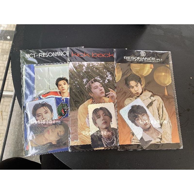 Holo standee nct 2020 Ten (sealed) // Holo standee kick back (sealed) // Holo standee resonance Doyo