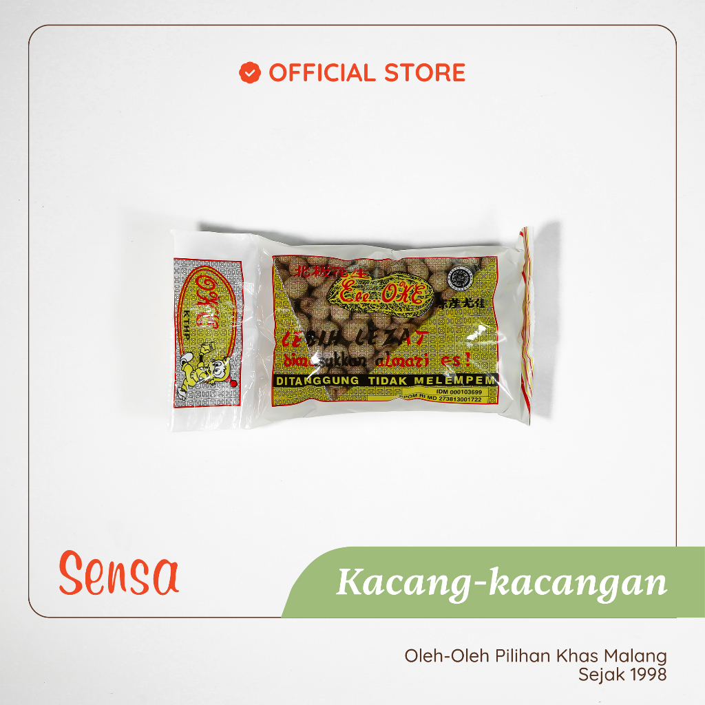 

Kacang Shanghai OKE (BESAR 225gr) - Snack Pilihan