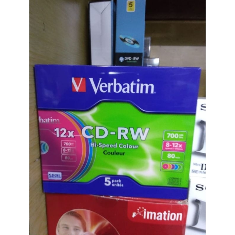 CD-RW VERBATIM 12X 700MB