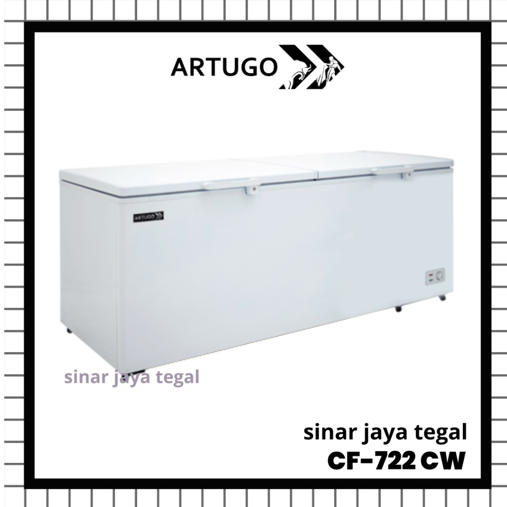 CHEST FREEZER ARTUGO CF-722CW 720 / 700 LITER - WHITE