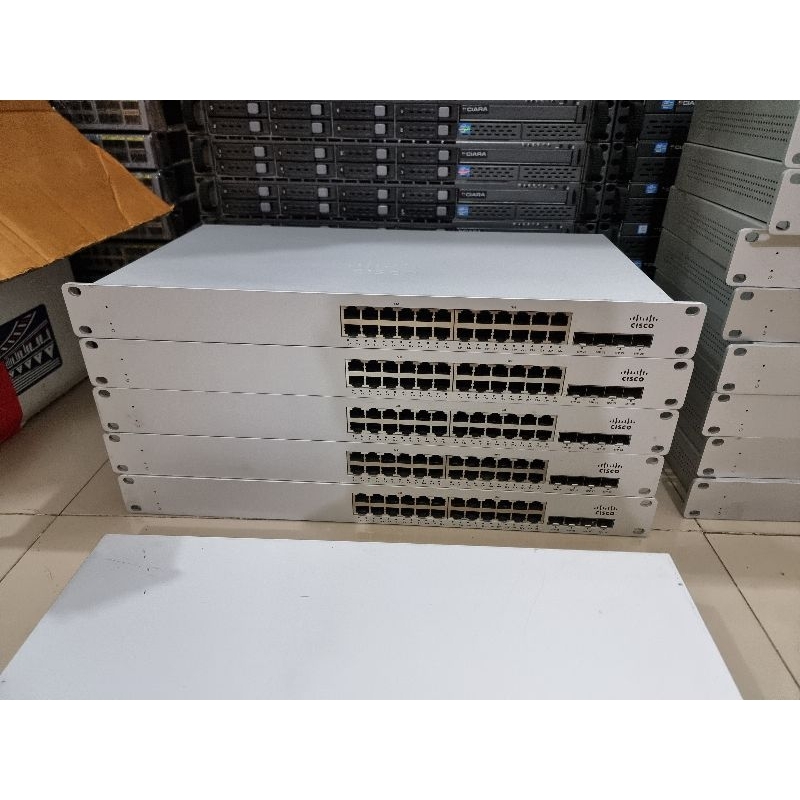 CISCO Meraki MS210-24 24 x gigabit 4x 1G SFP+ Managed Cloud Switch
