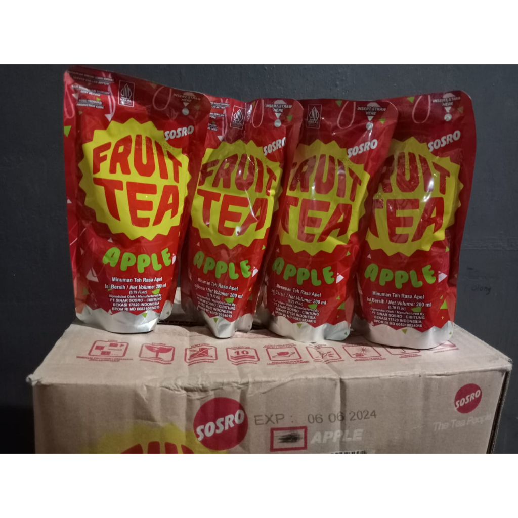 

fruit tea pouch rasa apel
