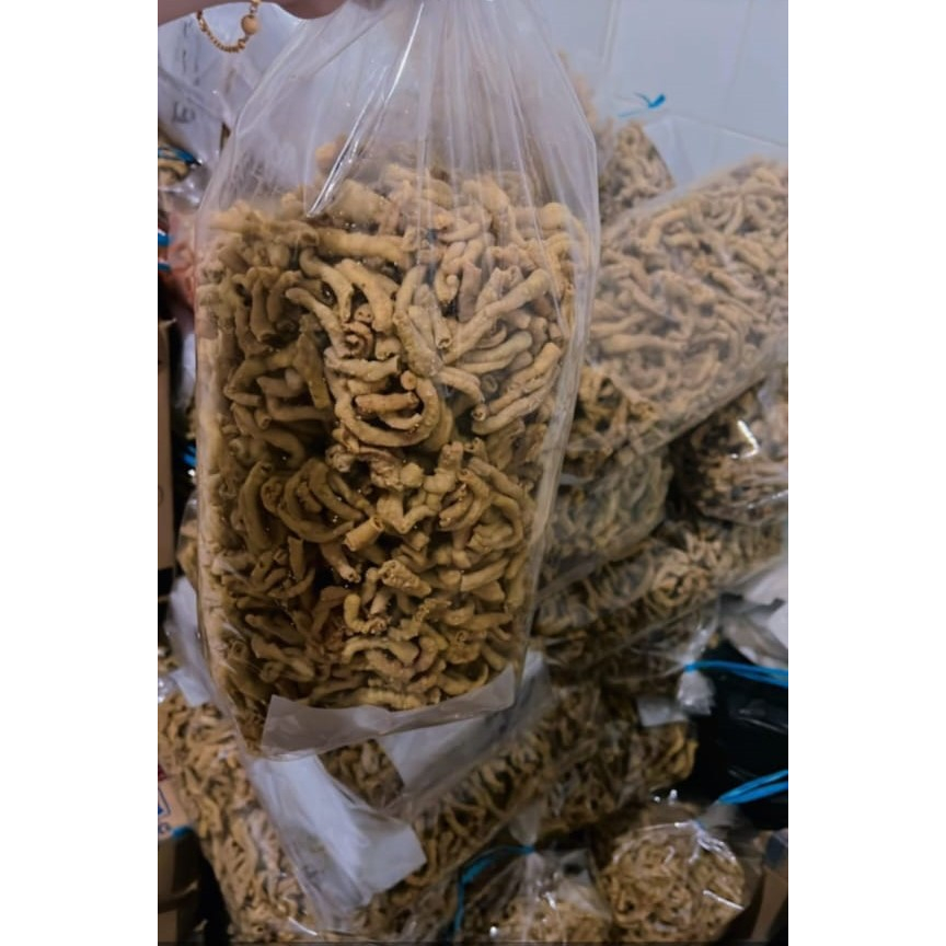 

kripik usus renyah dan gurih