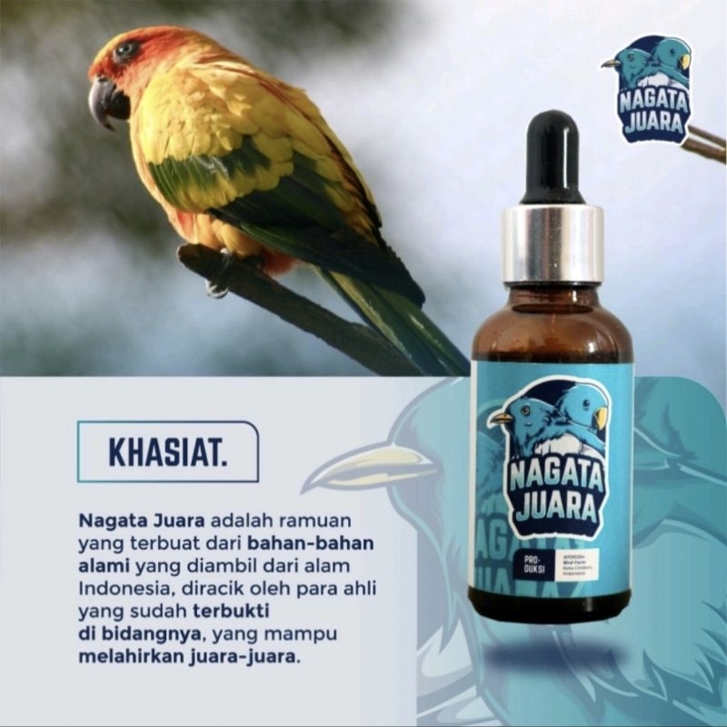 VITAMIN BURUNG NAGATA JUARA VITAMIN PENGGACOR BURUNG