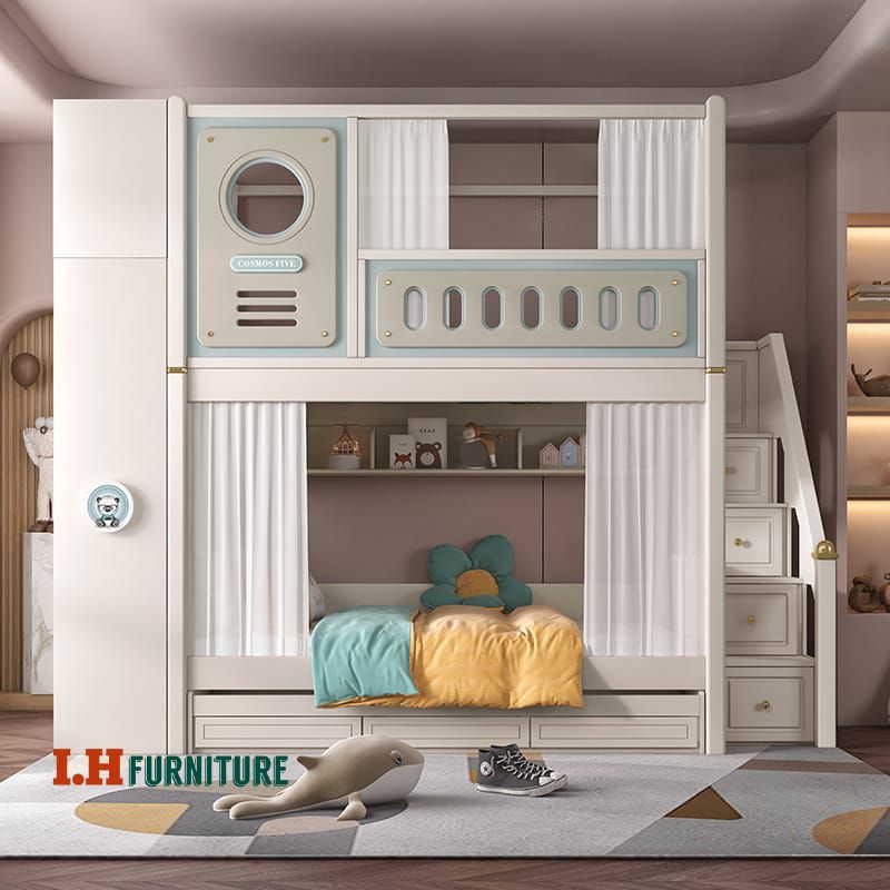 tempat tidur tingkat anak , kamar set anak , bisa custom , ranjang susun anak , bunk bed anak , lema