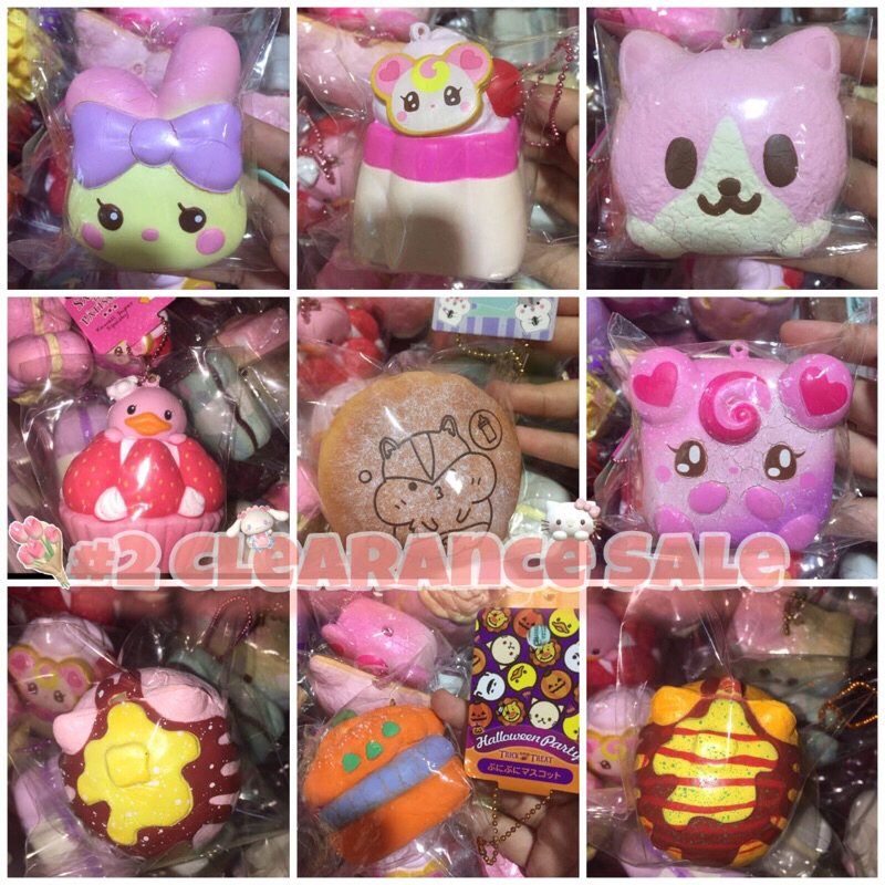 #2 clearance squishy sale ☆《●°○°●》☆ [ibloom > chigiri,mikepan,punipuru pudding] [sammy halloween,pat