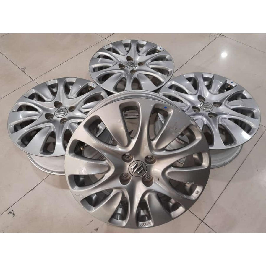 Velg mobil second Oem Baleno ring 16 pcd 4x100 bisa untuk Swift, Balen