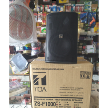 jual speaker Toa ZS 1000 BM si kecil mungil suara dahsyat cocok sekali untuk mesjid Reastaurant cafe