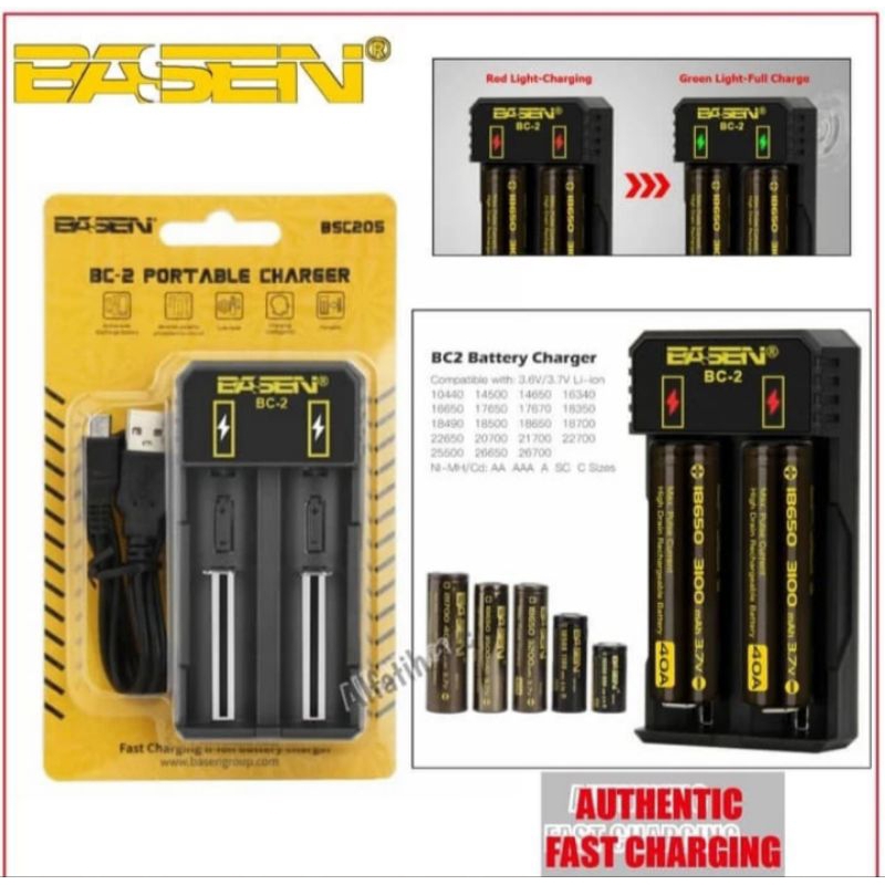 Authentic CHARGER BASEN BC 2 BC - 2 CASAN BATRE
