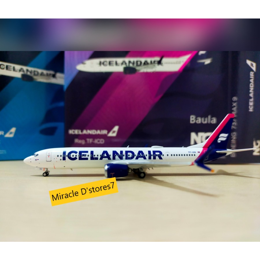 Icelandair Boeing 737 Max 9 TF-IFD NG Model 1:400