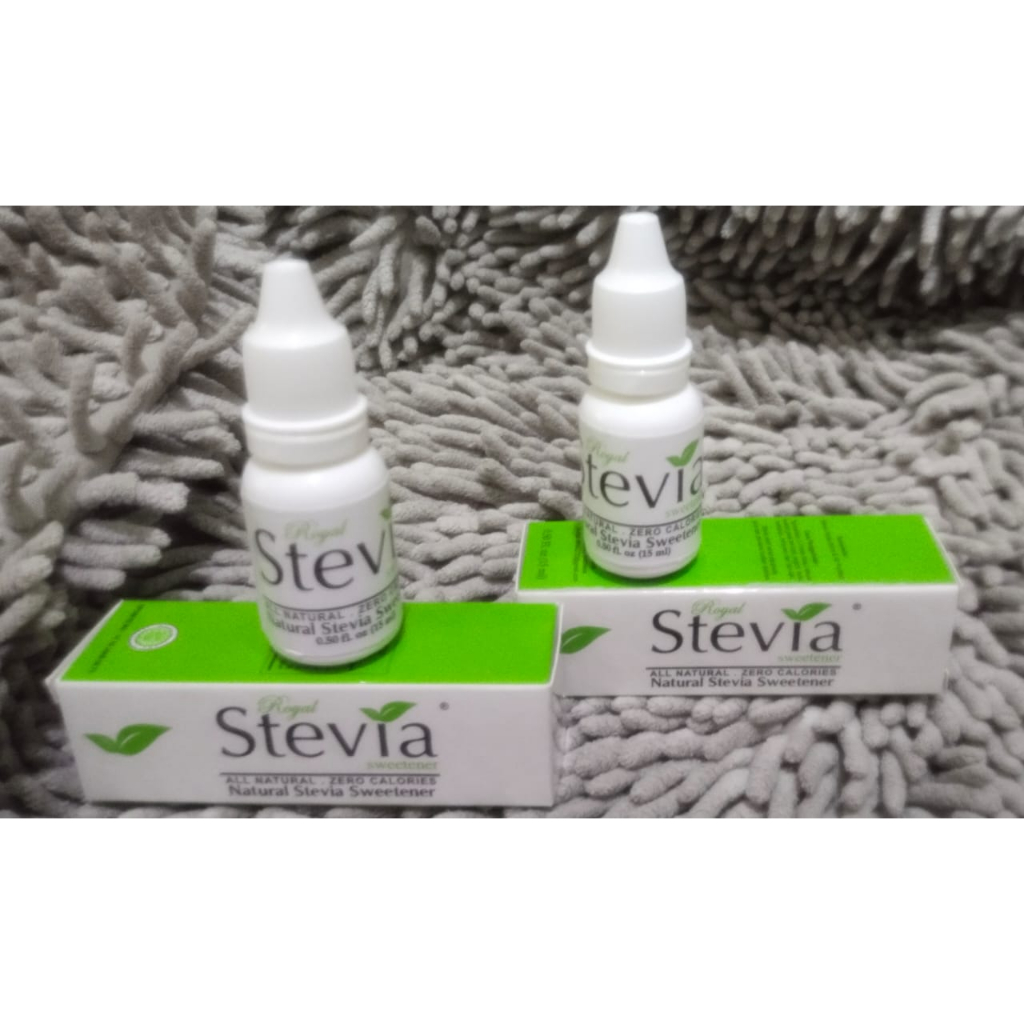 

Korzaln Royal Stevia Sweetener, Gula Cair Stevia, Pemanis Alami Zero Kalori Herbal Bpom Halal Diet