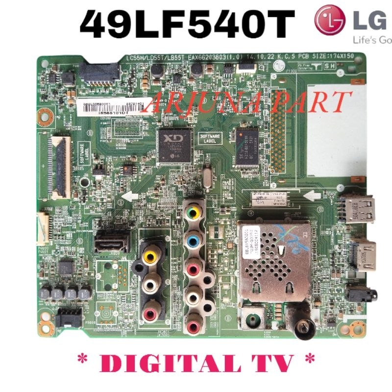 MAINBOARD TV LG 49LF540T / MB TV LG 49LF540T / MESIN TV LG 49LF540T / MODUL TV LG 49LF540T / MB LG 4