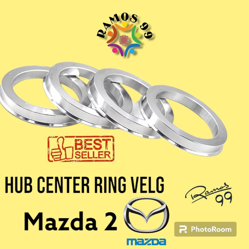 Center Ring Velg Wheel Hub Centric Rings Mobil Mazda 2