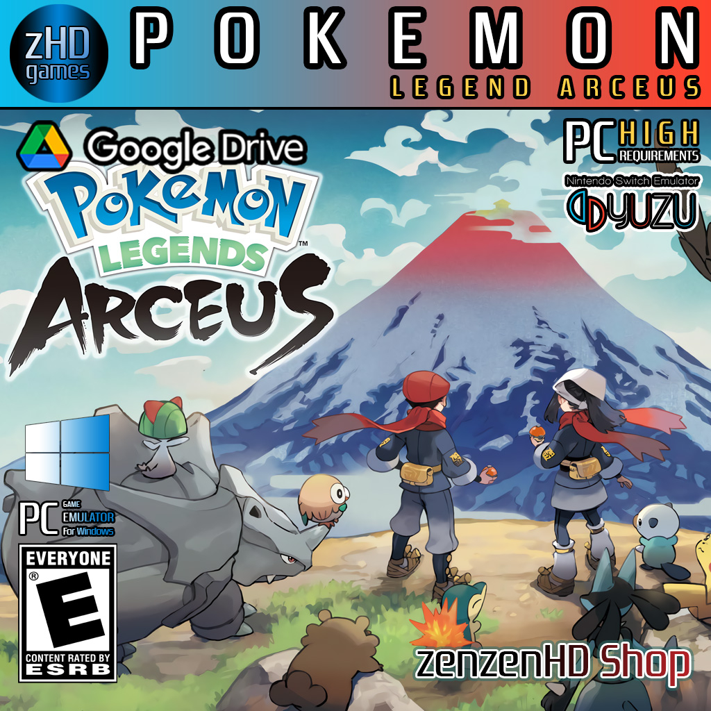 POKEMON LEGENDS - ARCEUS | PC Games Emulator-Switch