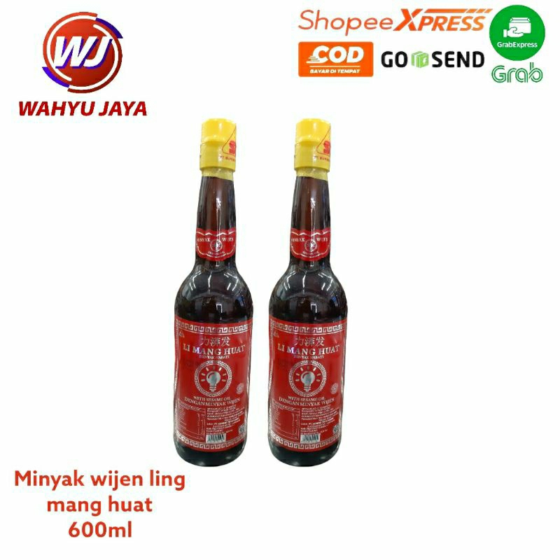 

minyak wijen ling mang huat 600ml
