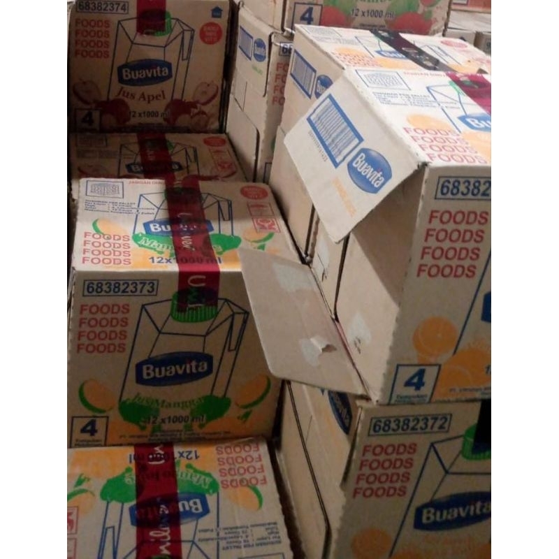 

Buavita Jeruk Jambu Apel 1000ml 1 dus