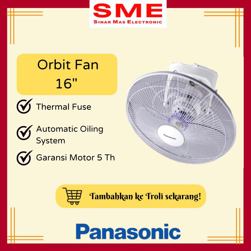Kipas Angin Orbit Fan/Auto Fan/ plafon Panasonic
