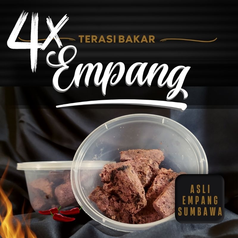 

(4 pouch) Terasi Bakar Empang Trasi Bakar Empang