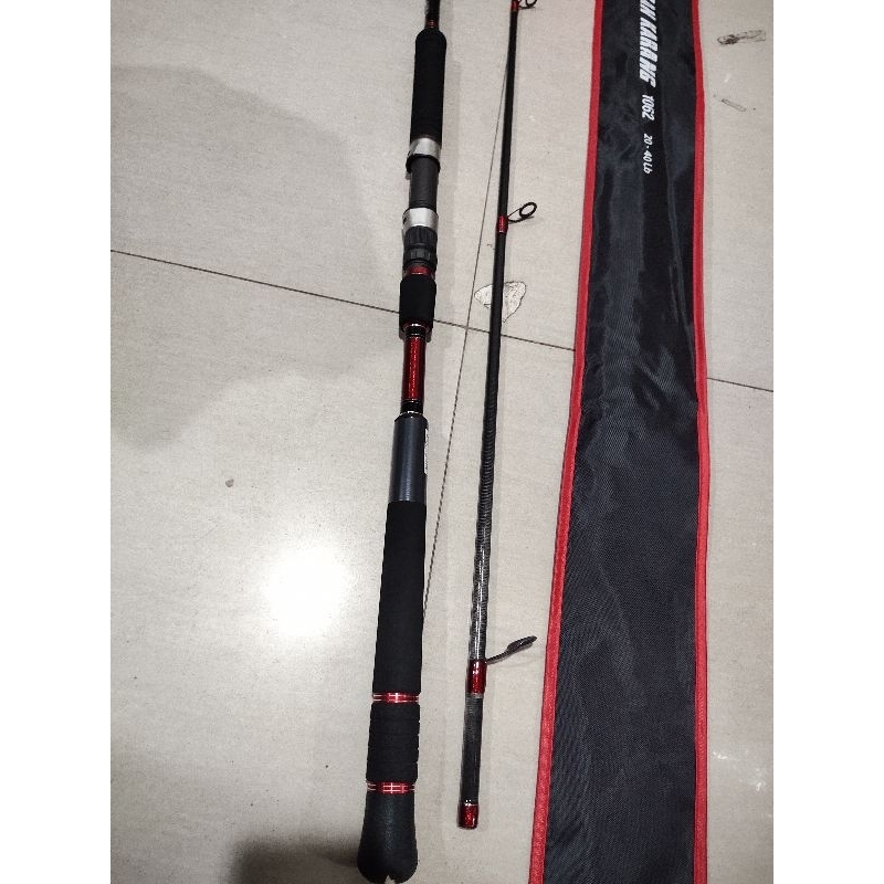 joran relix nusantara pasukan karang 1062 carbon laut 20 40 lb