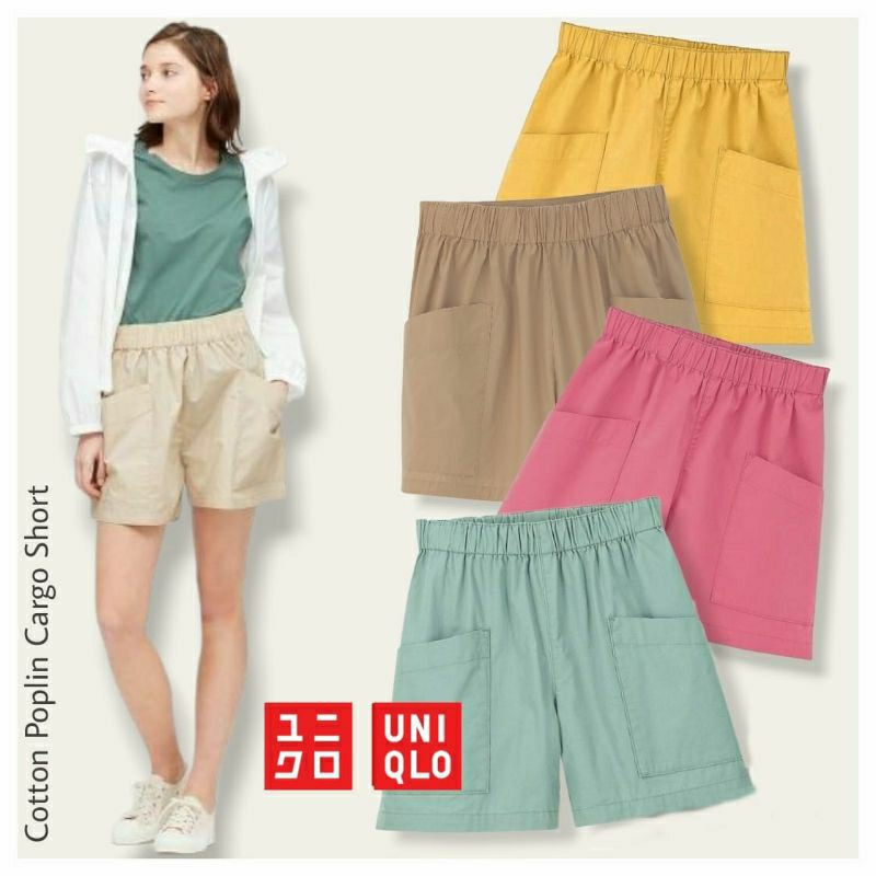 Uniqlo Relaxed Short Pants For Girls / Celana Pendek Relaxed Uniqlo Anak Perempuan