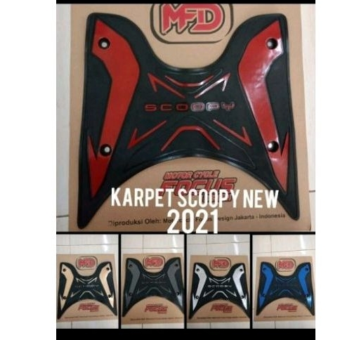 karpet/pijakan kaki scoopy 2021