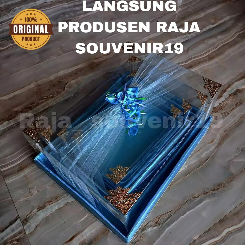 

Kotak Seserahan Pernikahan Set Lengkap Isi 4 Box Hantaran Parcel Mika